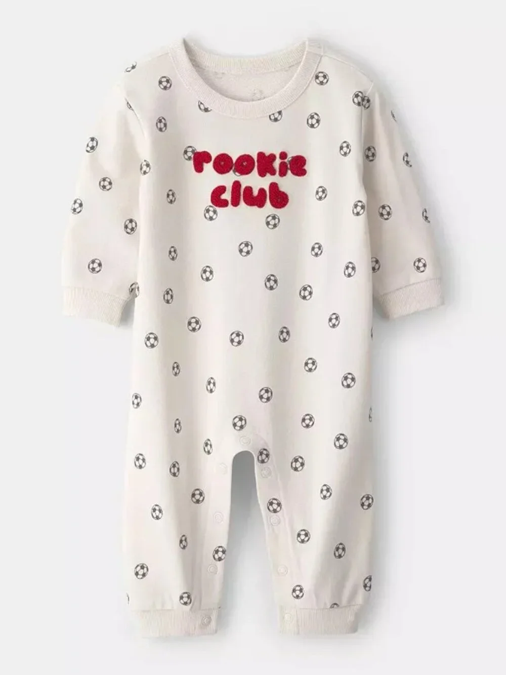 Carters Rookie Club French Terry Soccer Jumpsuit 18M